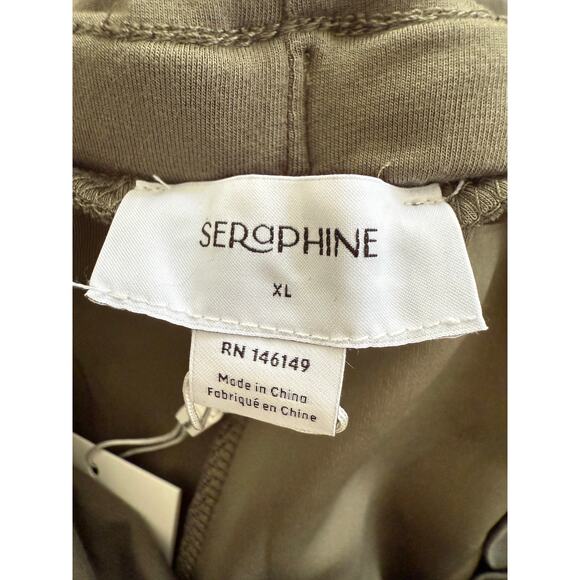 Seraphine Maternity OB Jogger, Olive Green, Size XL - NEW! - Picture 5 of 9